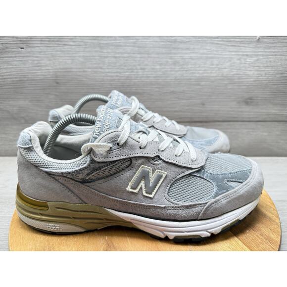 New Balance Shoes - New Balance 993 Made In USA Gray/White Sneakers MR993GL - Womens 10